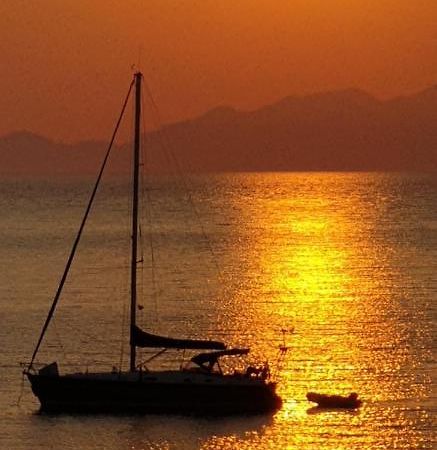 Sea View Holiday House อาร์เคนเจลอส ภายนอก รูปภาพ